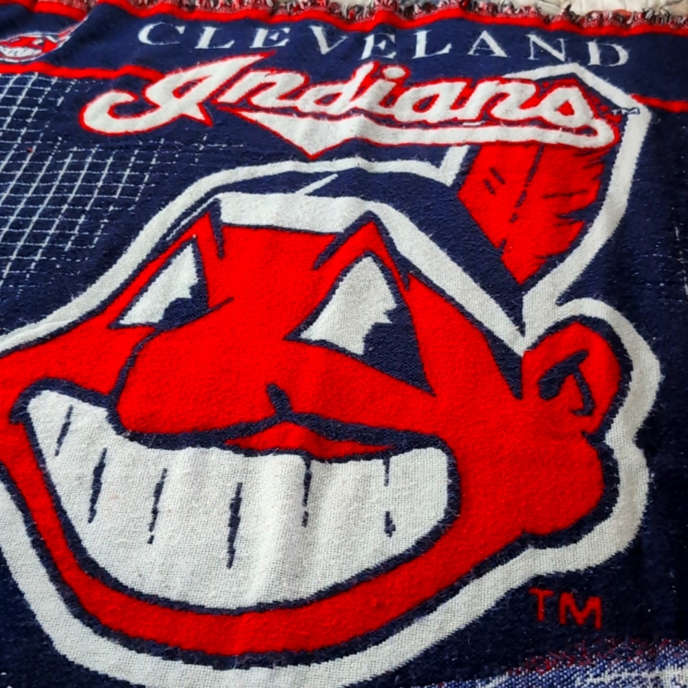 Cleveland Indians Chief Wahoo throw